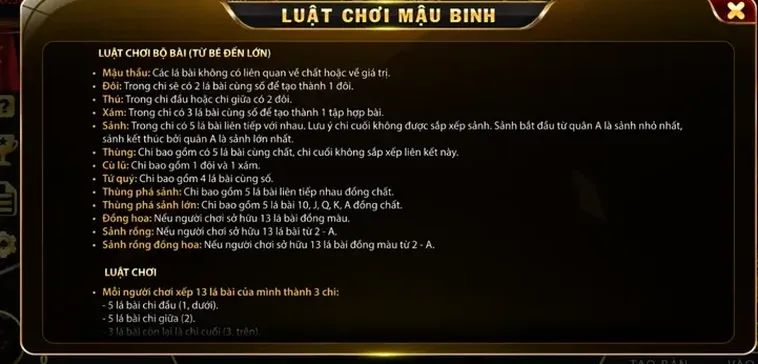 Mậu Binh Tại RikBet Đấu Trường Bài Chiến Thuật Với Tỷ Lệ Thắng Lớn