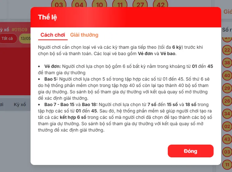 Mega 645 Tại RikBet Chinh Phục Giấc Mơ Triệu Đô Với Cơ Hội Thắng Cực Khủng