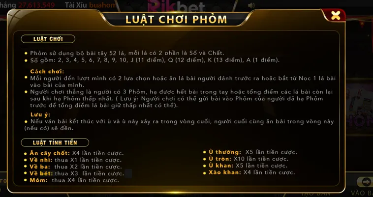 Chinh Phục Đỉnh Cao Phỏm Tại RikBet Với Chiến Thuật Độc Đáo Thắng Lớn