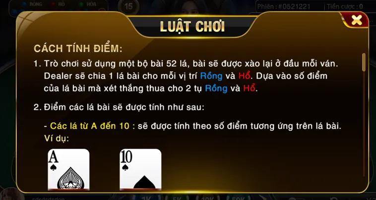 Quay Số Mini Rồng Hổ Tại RikBet Trò Chơi Tốc Độ Hấp Dẫn Nhất