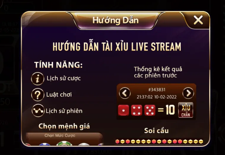 Trải Nghiệm Đỉnh Cao Tài Xỉu Live Tại RikBet Với Công Nghệ Livestream Chân Thực Nhất