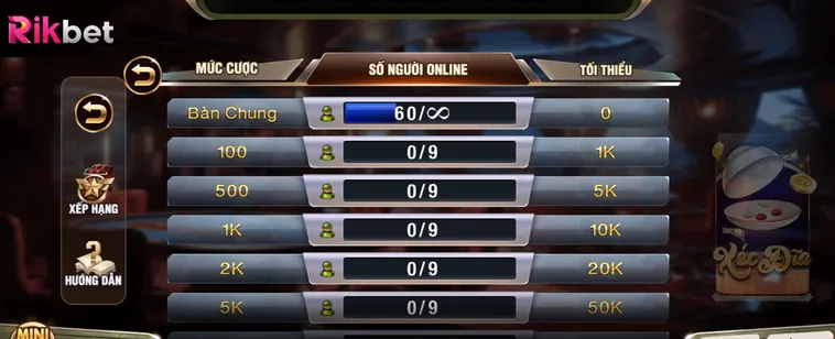Trải Nghiệm Đỉnh Cao Quay Số Xóc Đĩa Max Tại RikBet Với Tỷ Lệ Thắng Khủng